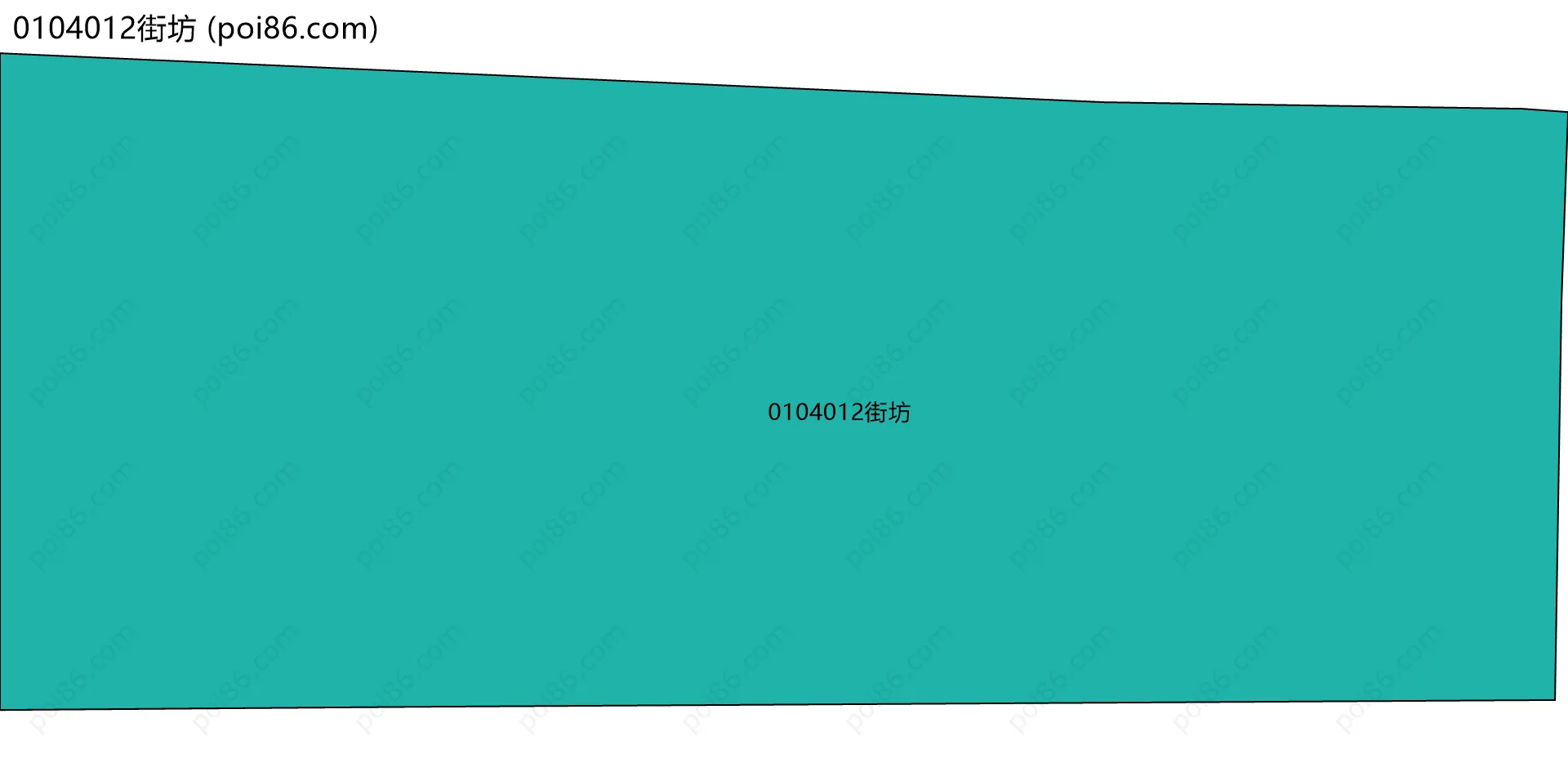 0104012街坊边界地图