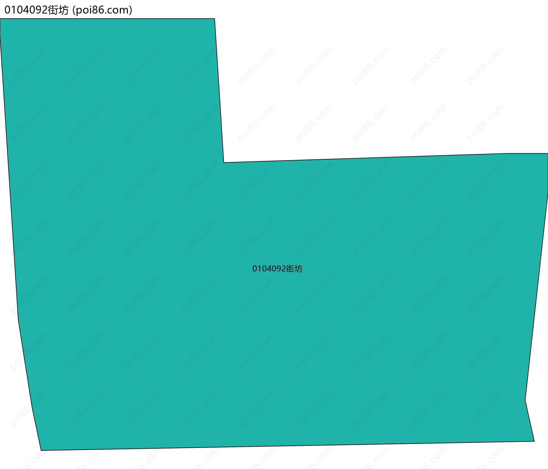 0104092街坊边界地图