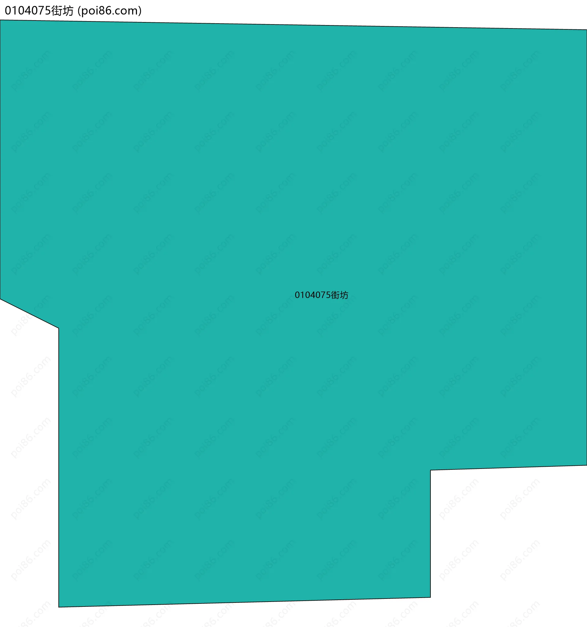 0104075街坊边界地图