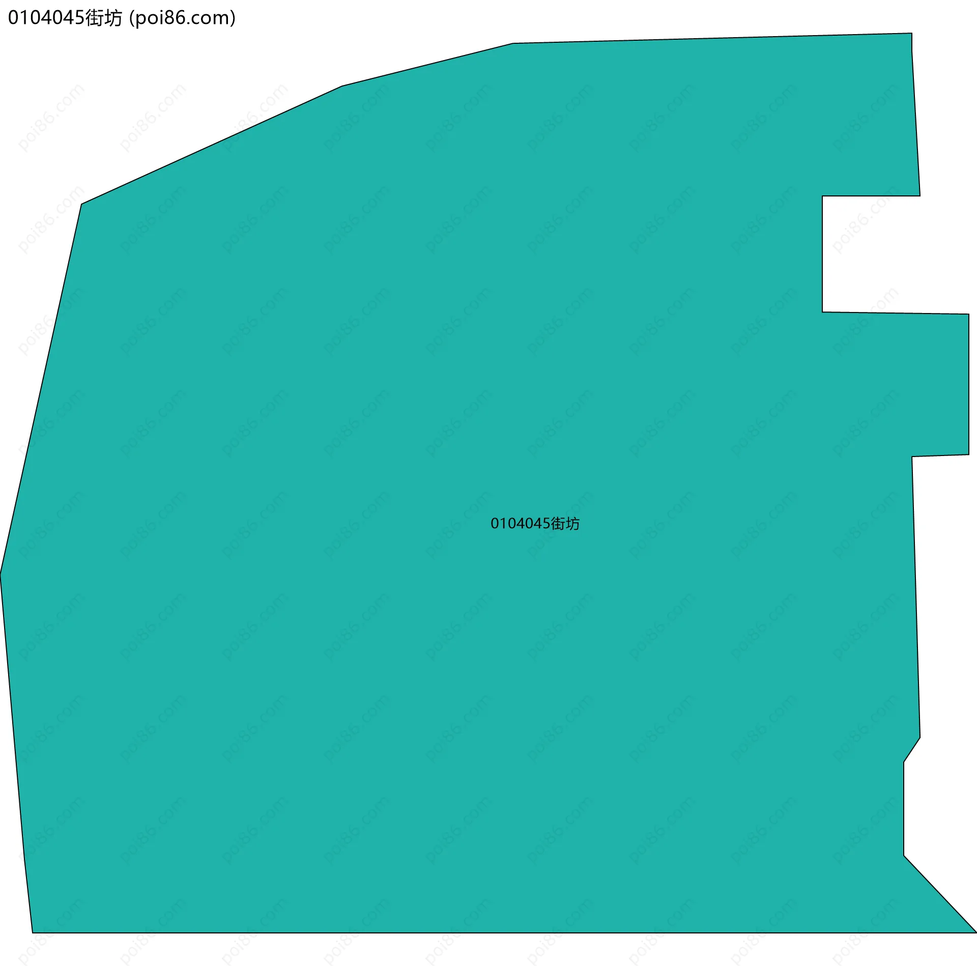 0104045街坊边界地图