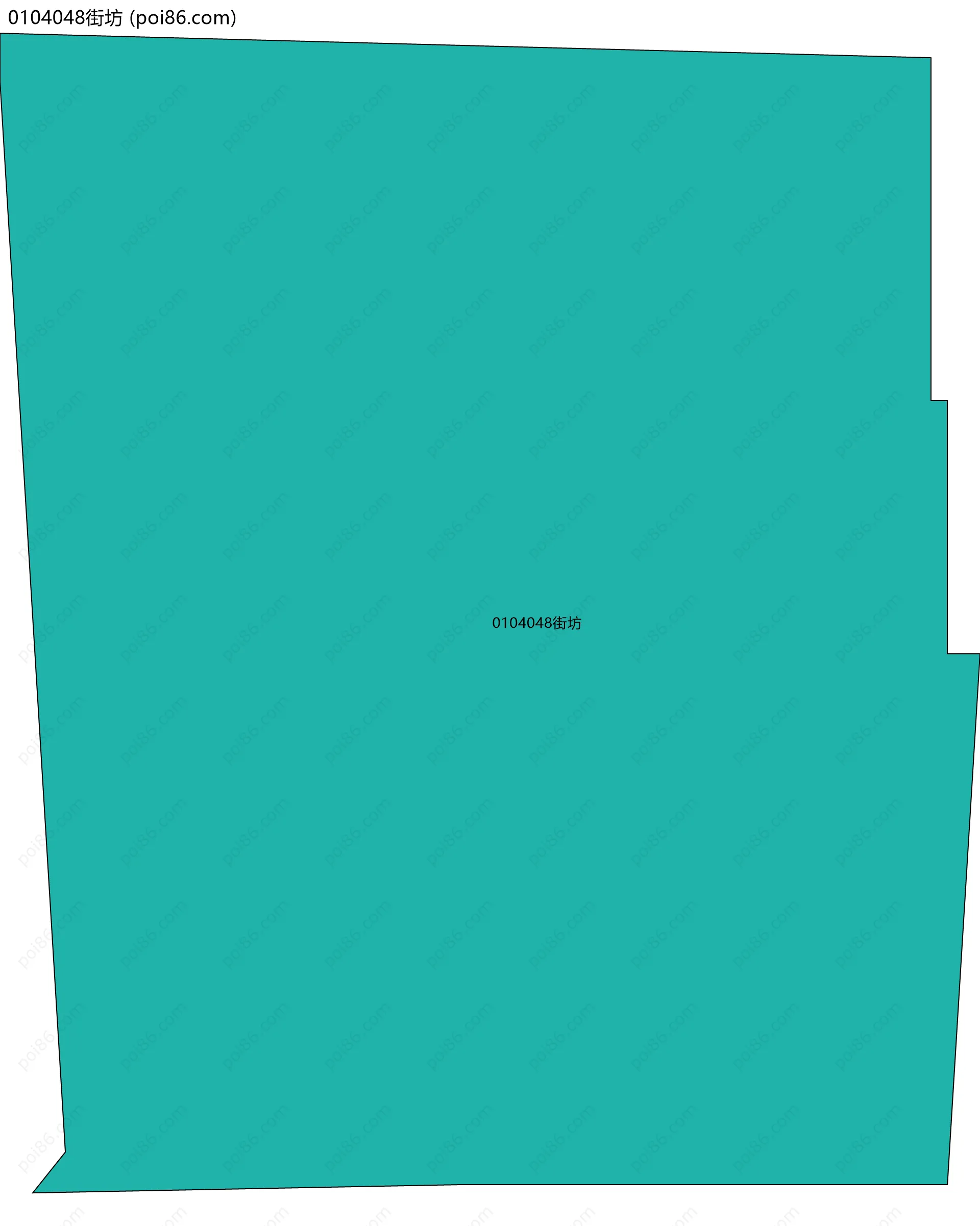 0104048街坊边界地图