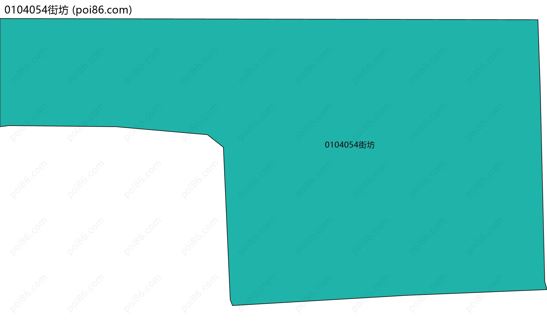 0104054街坊边界地图