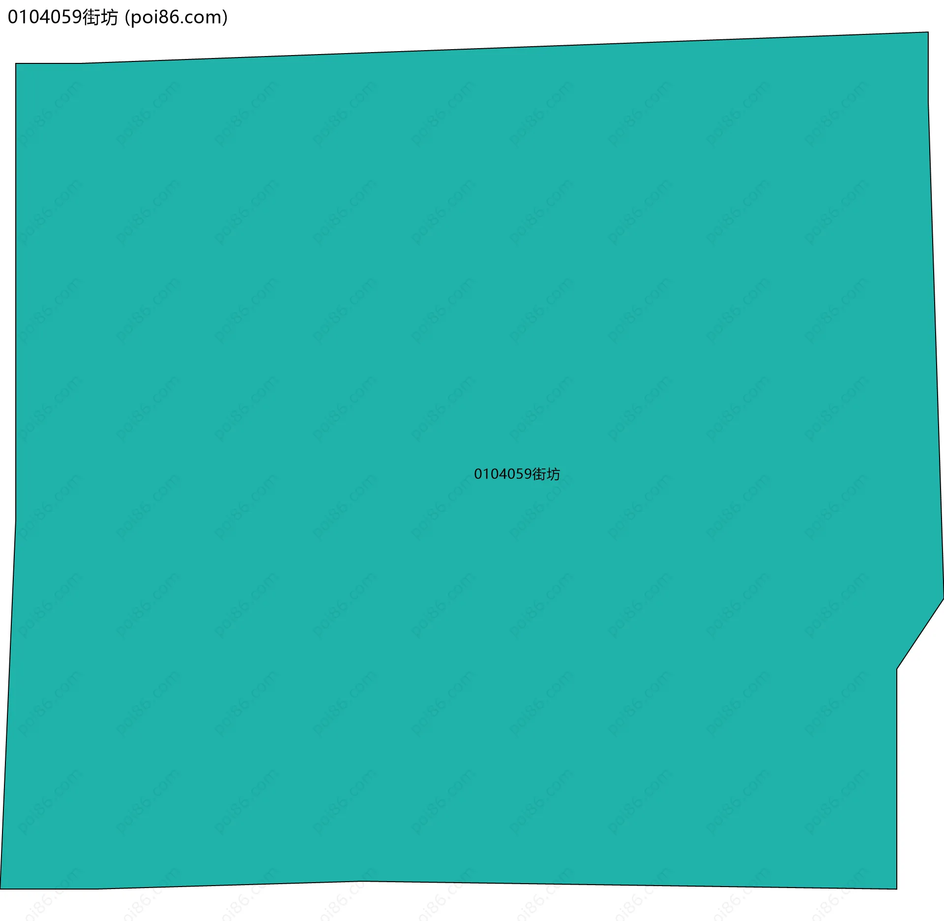 0104059街坊边界地图