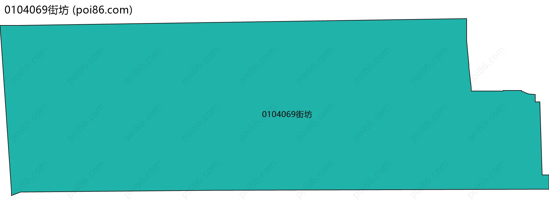 0104069街坊边界地图