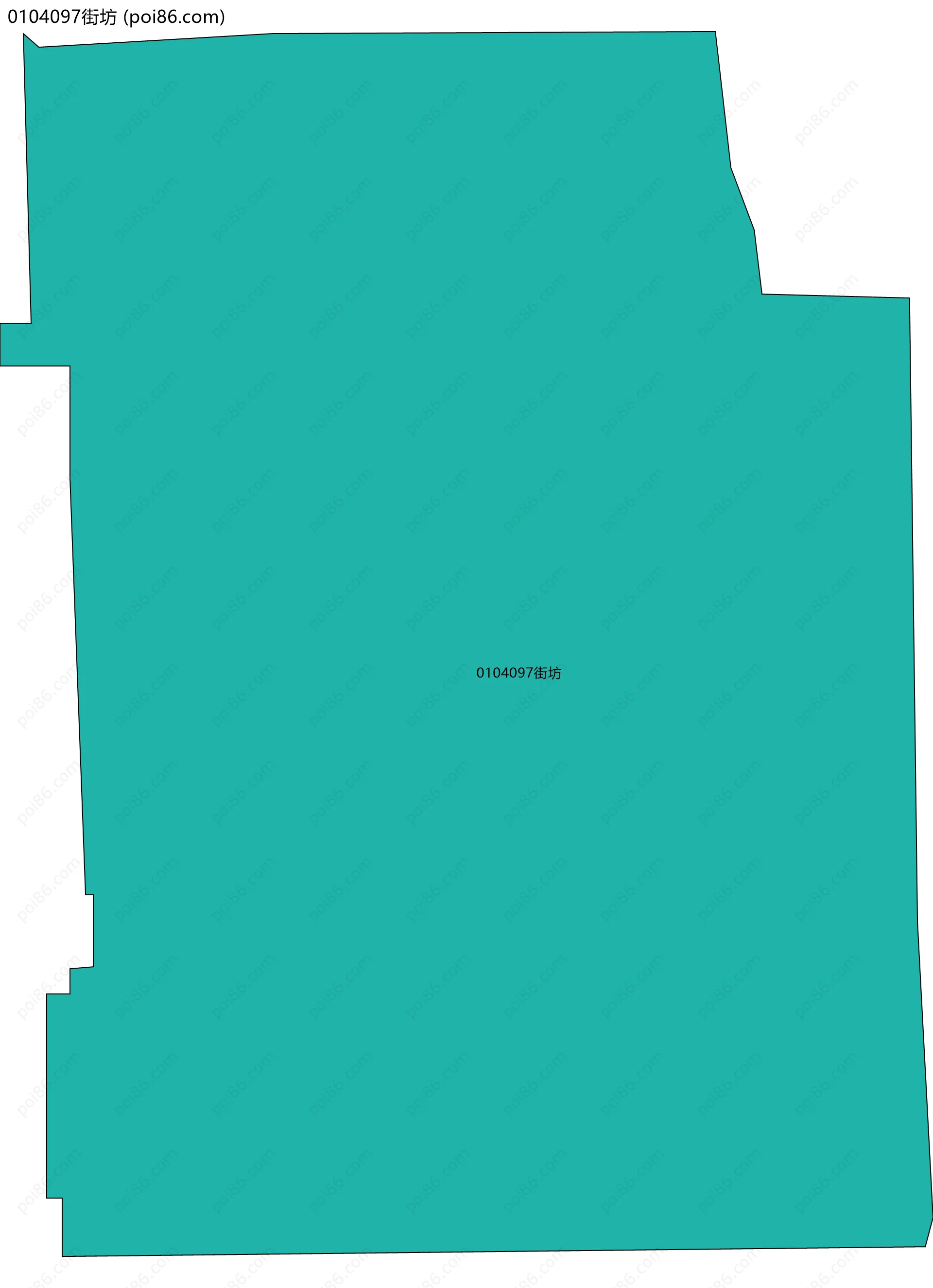 0104097街坊边界地图