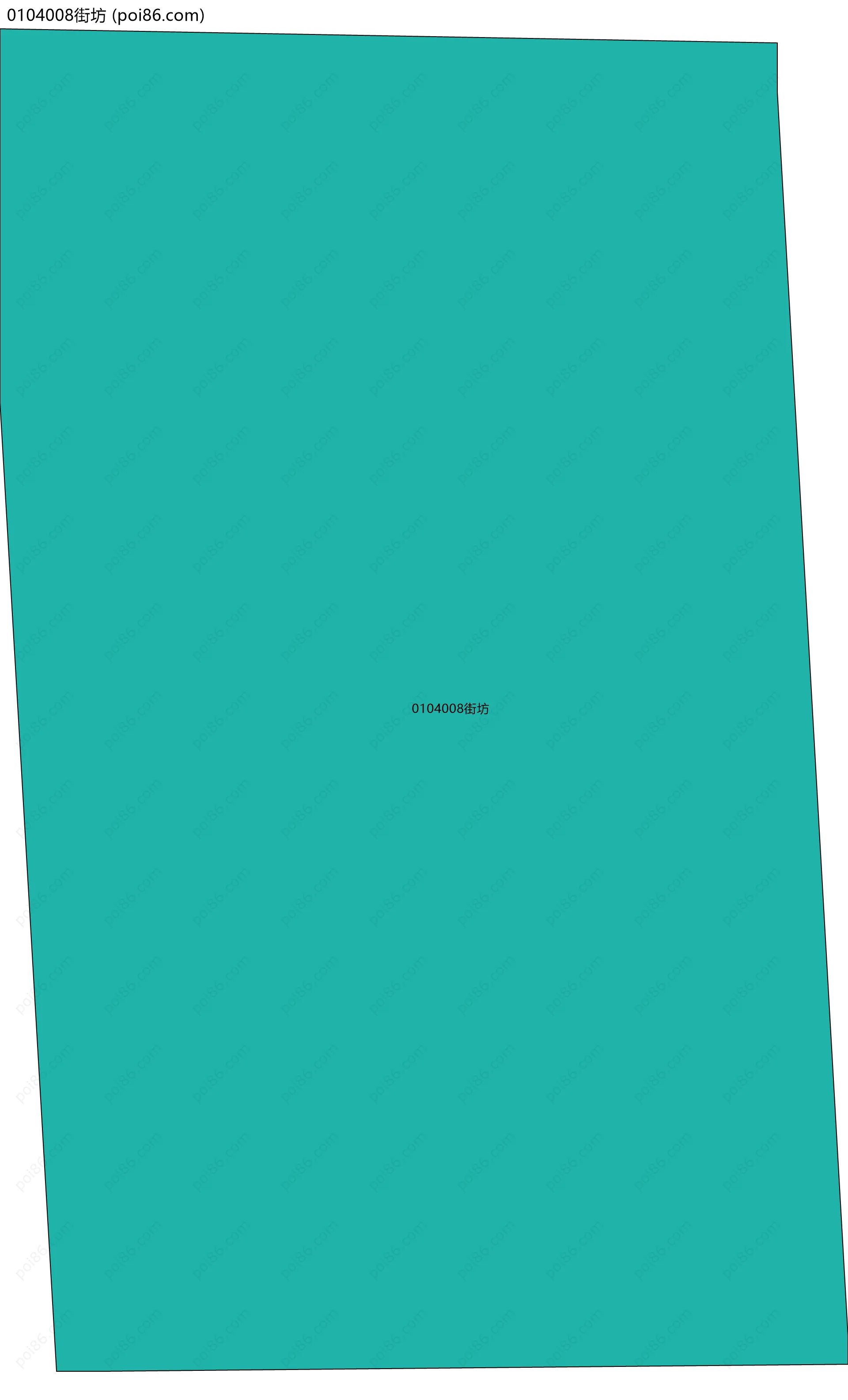 0104008街坊边界地图