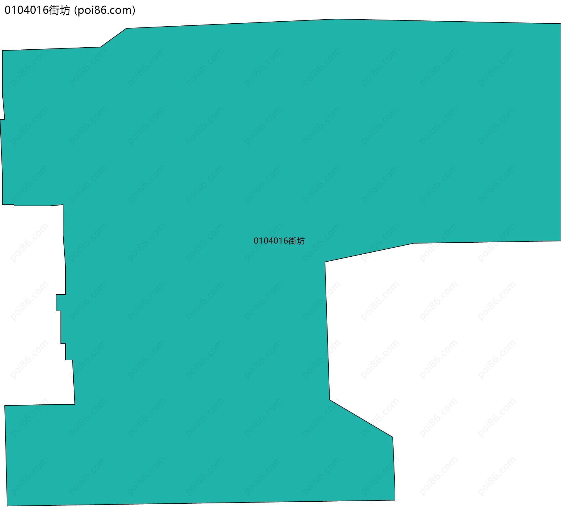 0104016街坊边界地图