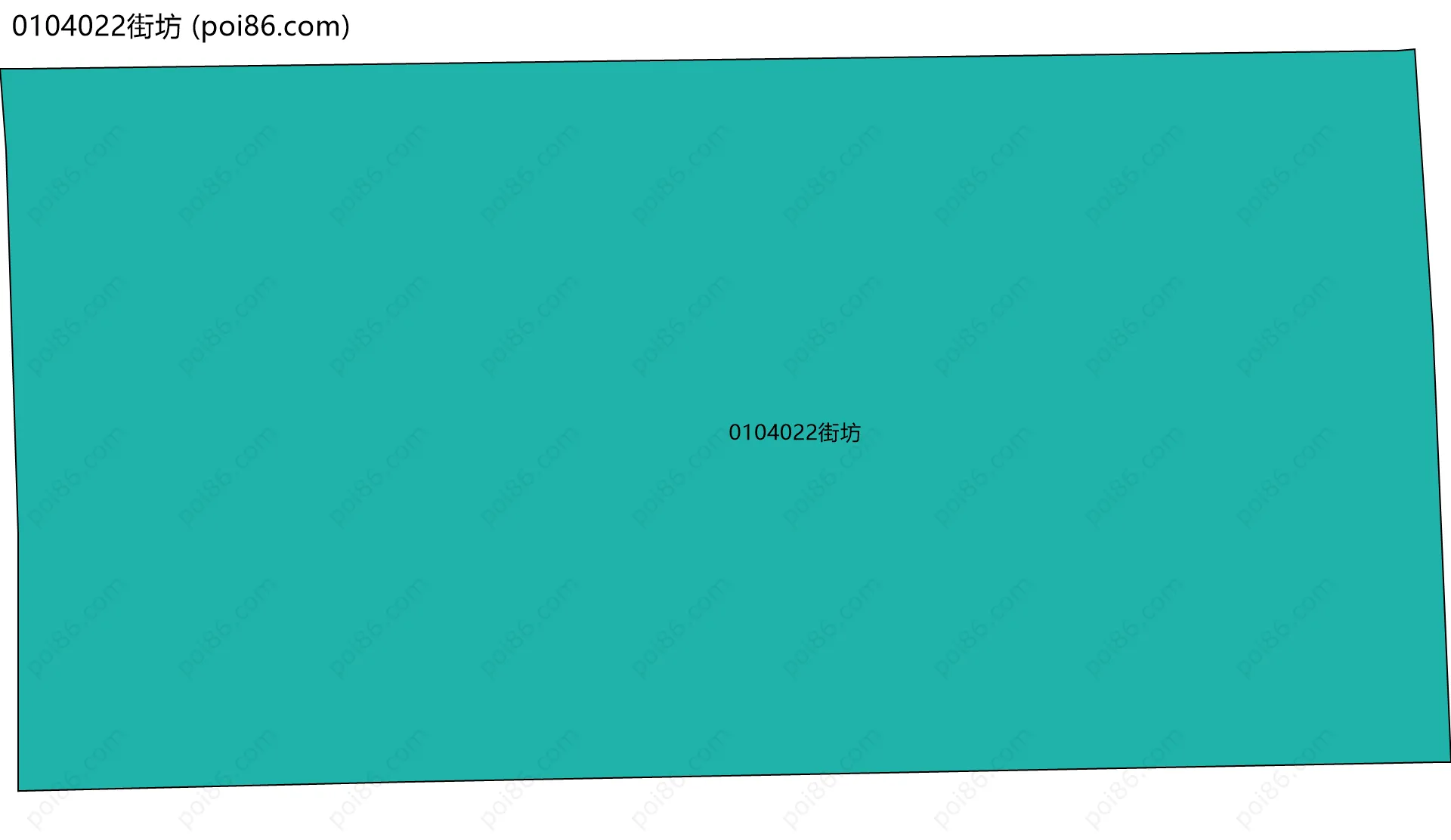 0104022街坊边界地图