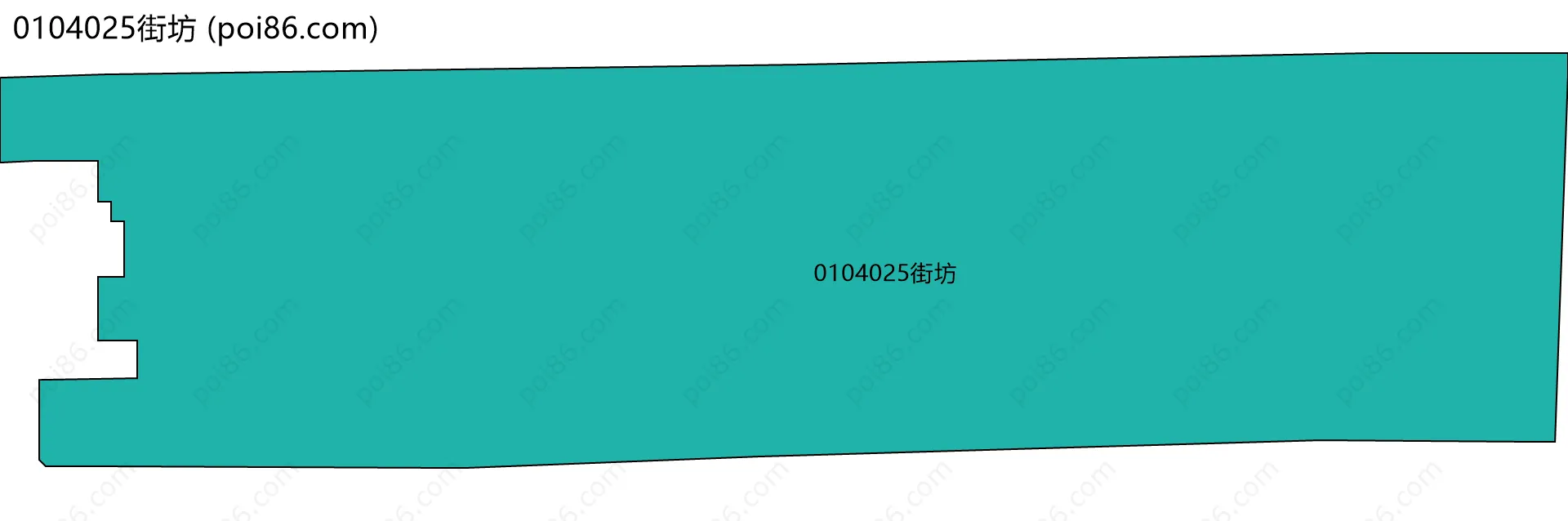 0104025街坊边界地图