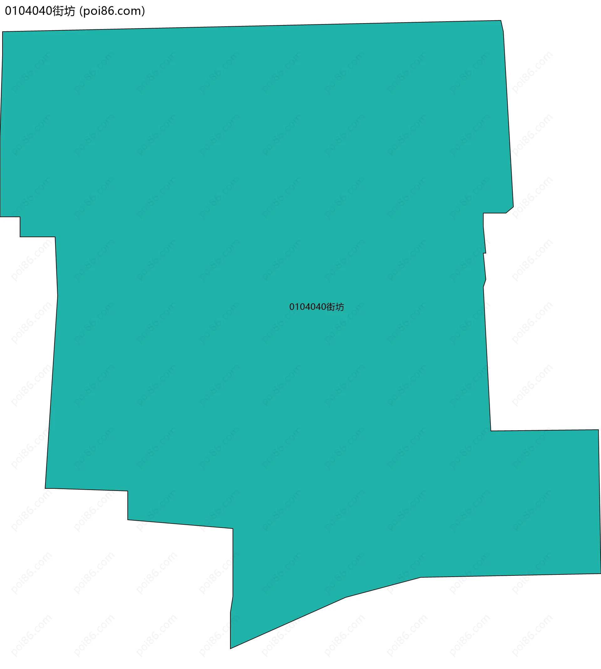 0104040街坊边界地图