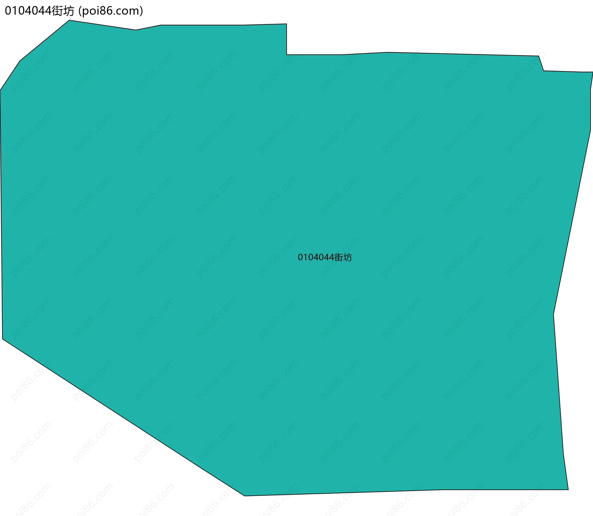 0104044街坊边界地图
