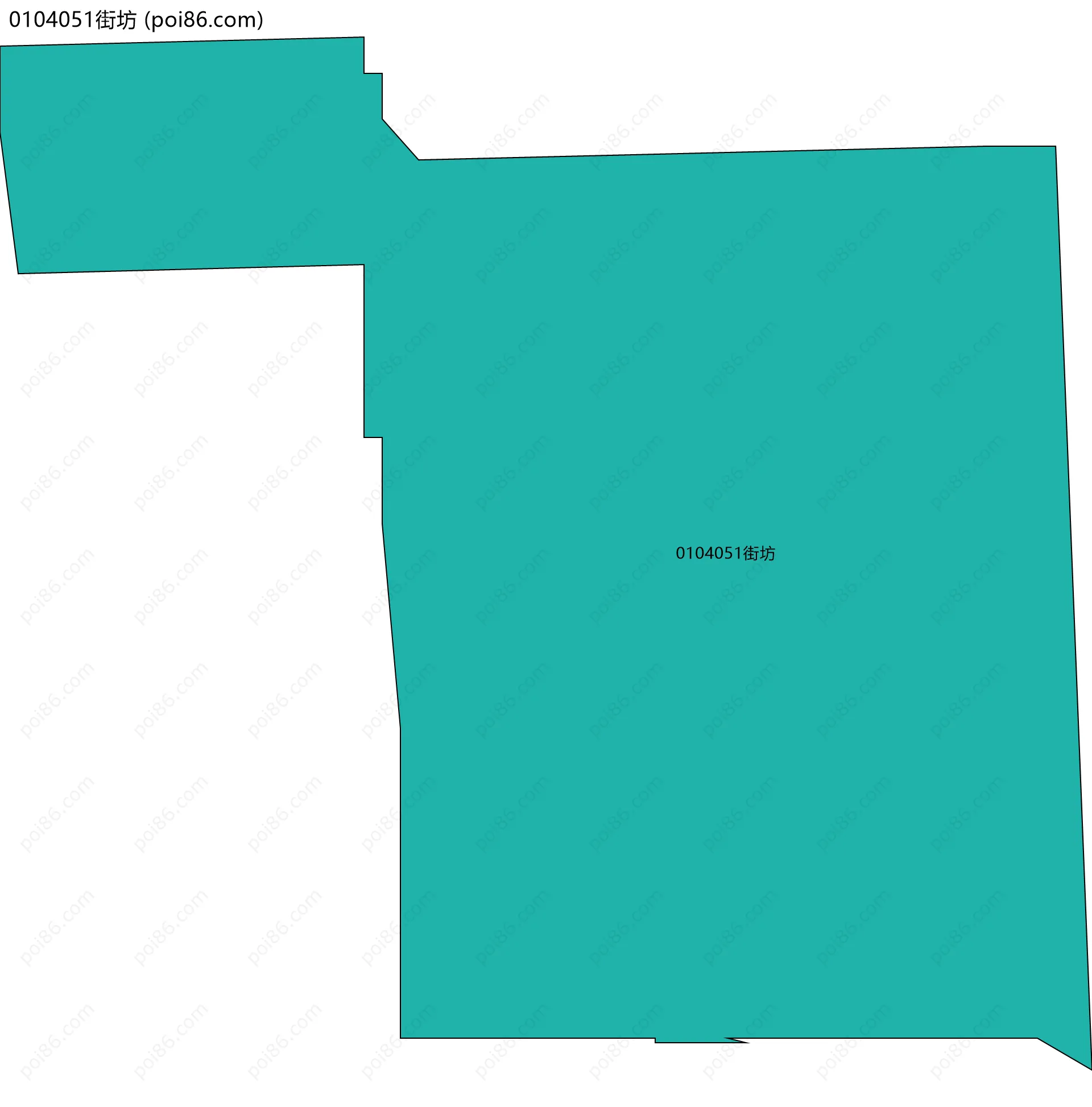 0104051街坊边界地图