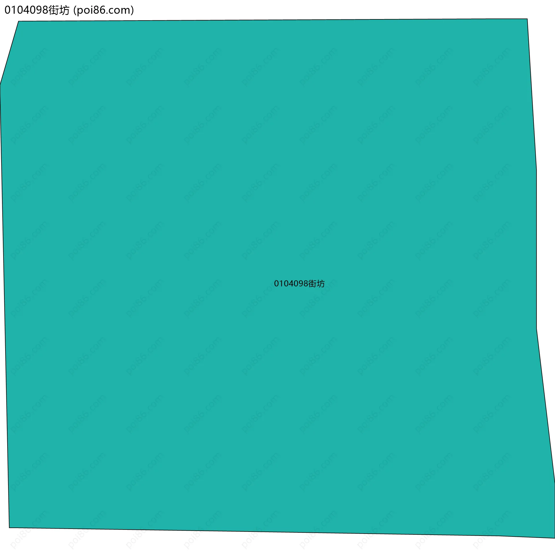 0104098街坊边界地图