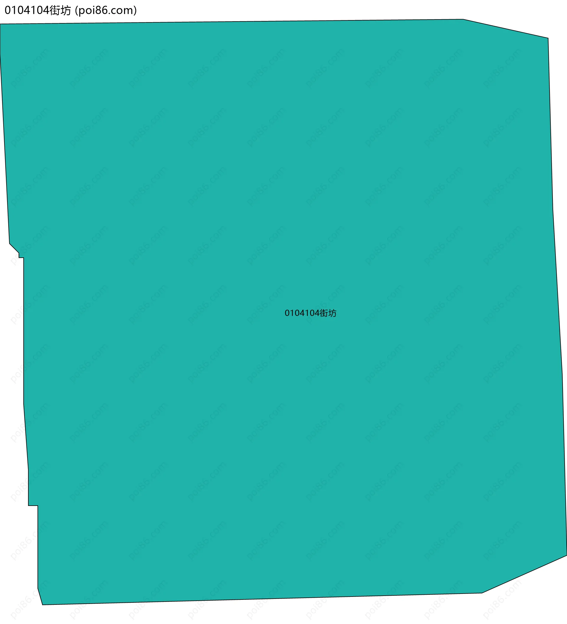 0104104街坊边界地图