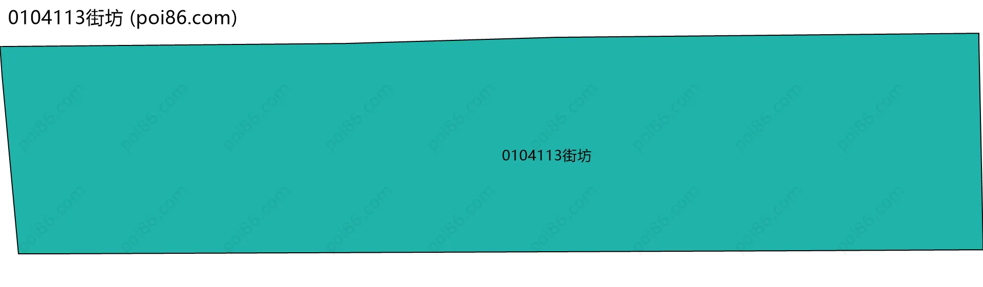 0104113街坊边界地图