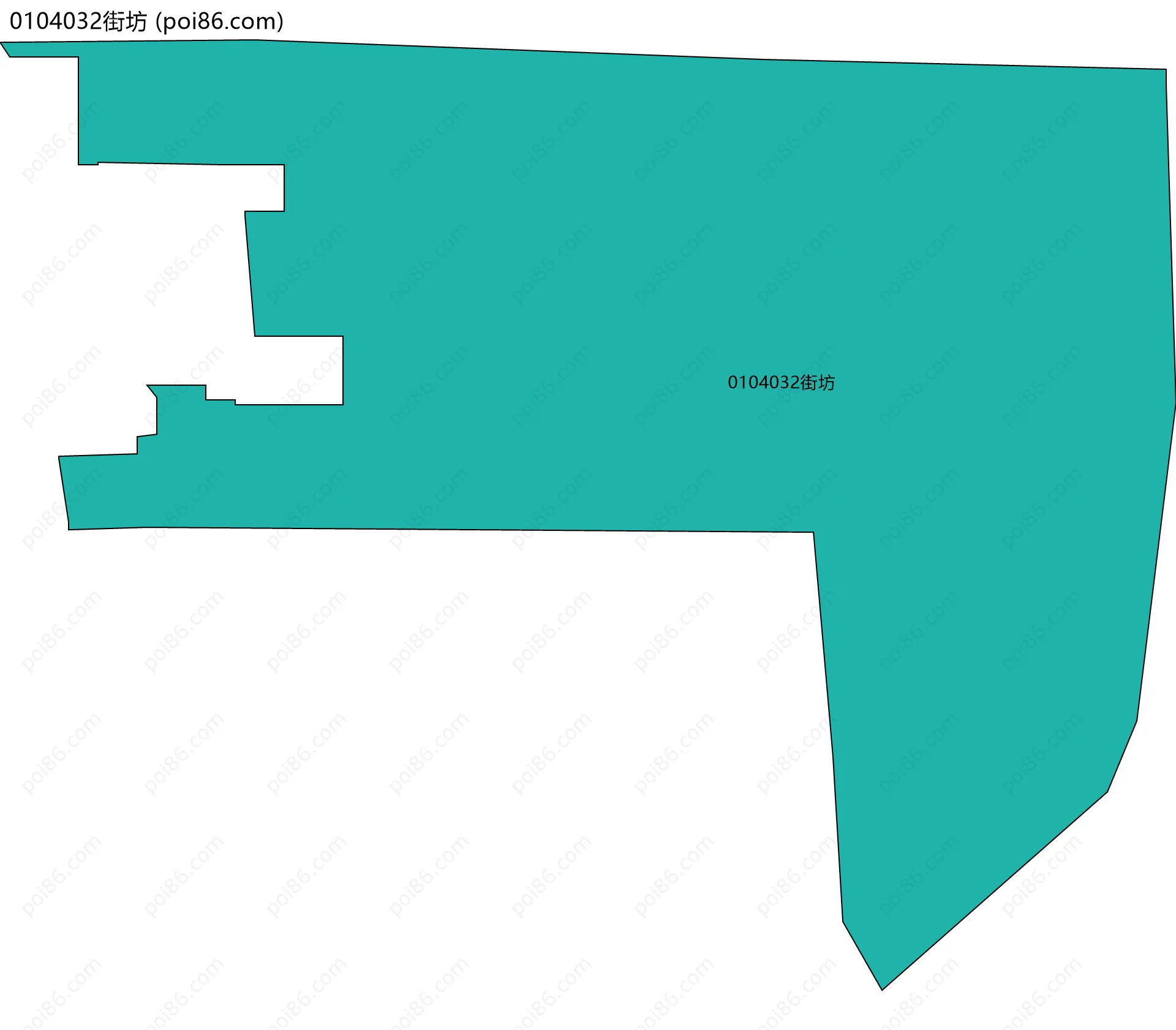 0104032街坊边界地图