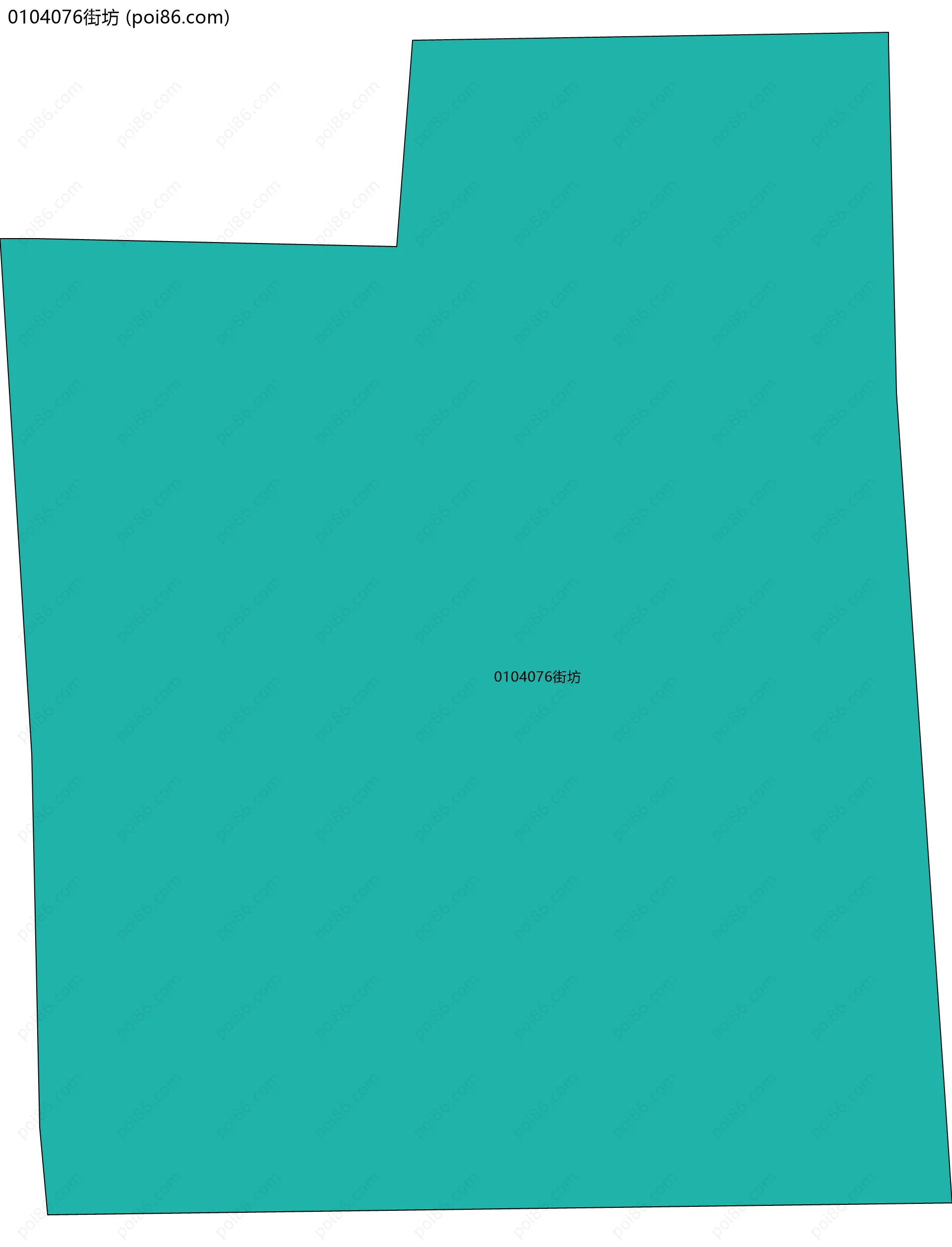 0104076街坊边界地图