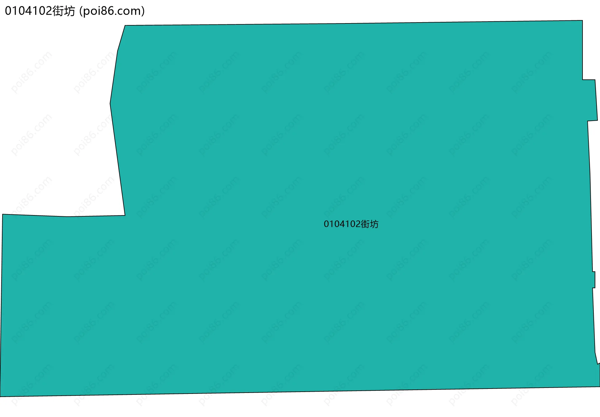 0104102街坊边界地图