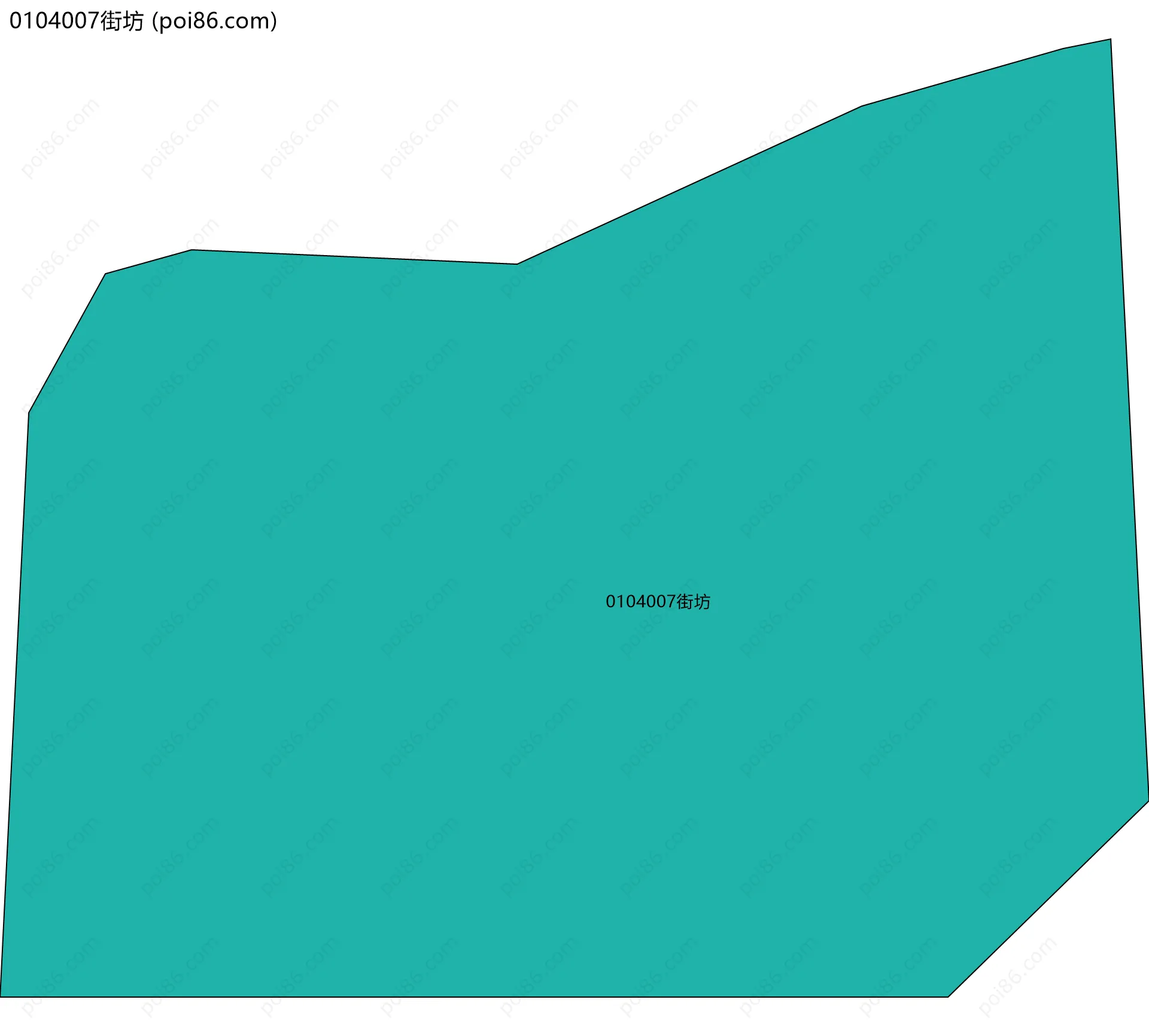 0104007街坊边界地图