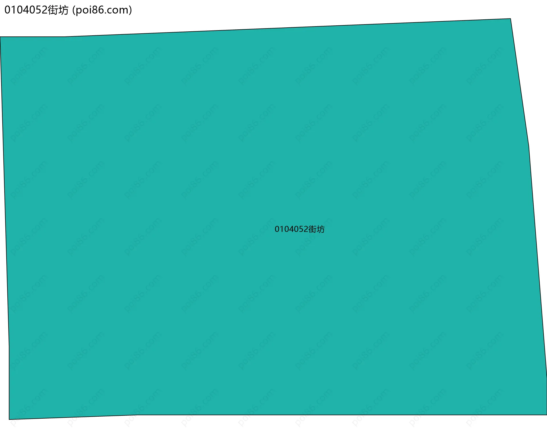 0104052街坊边界地图