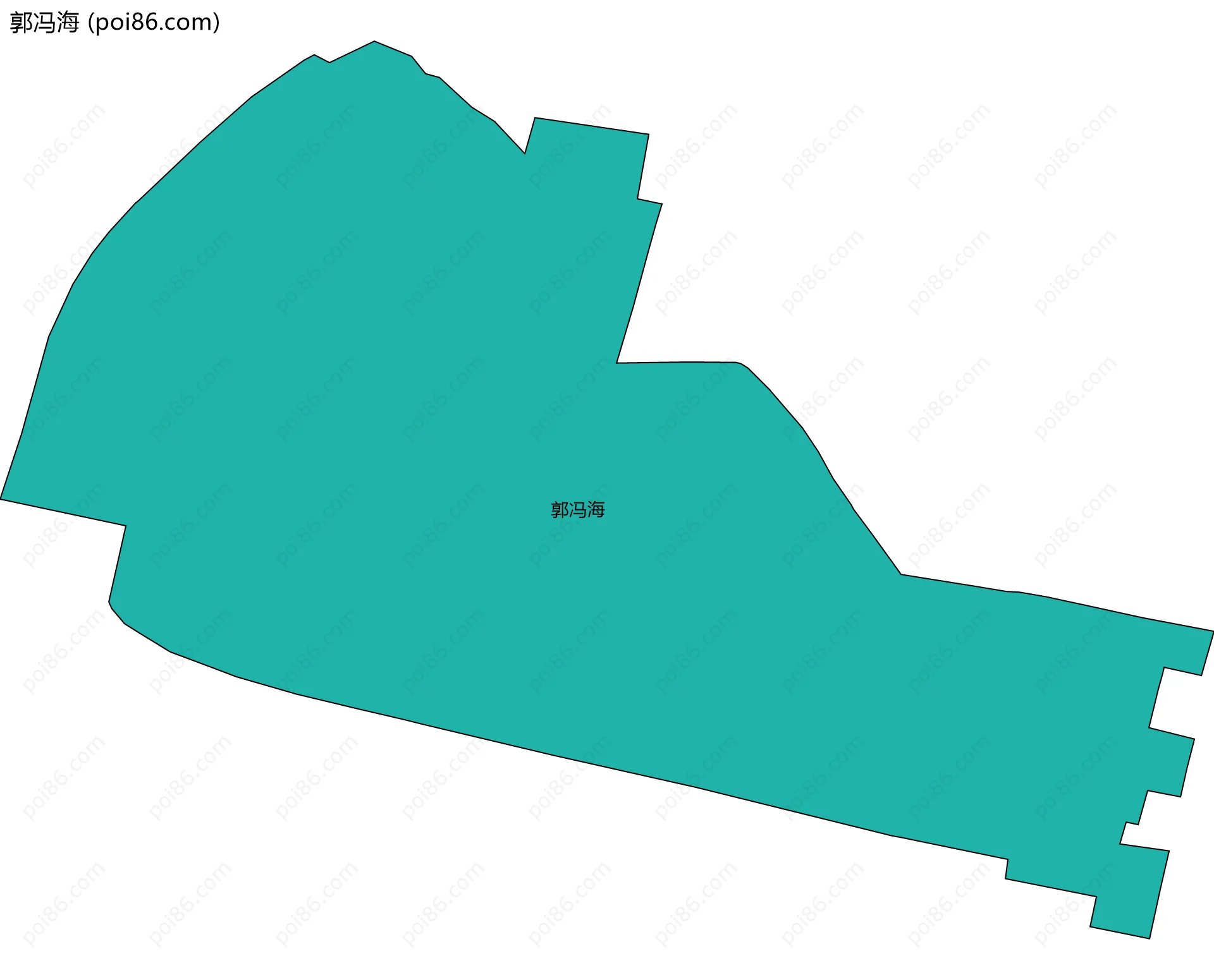 郭冯海边界地图