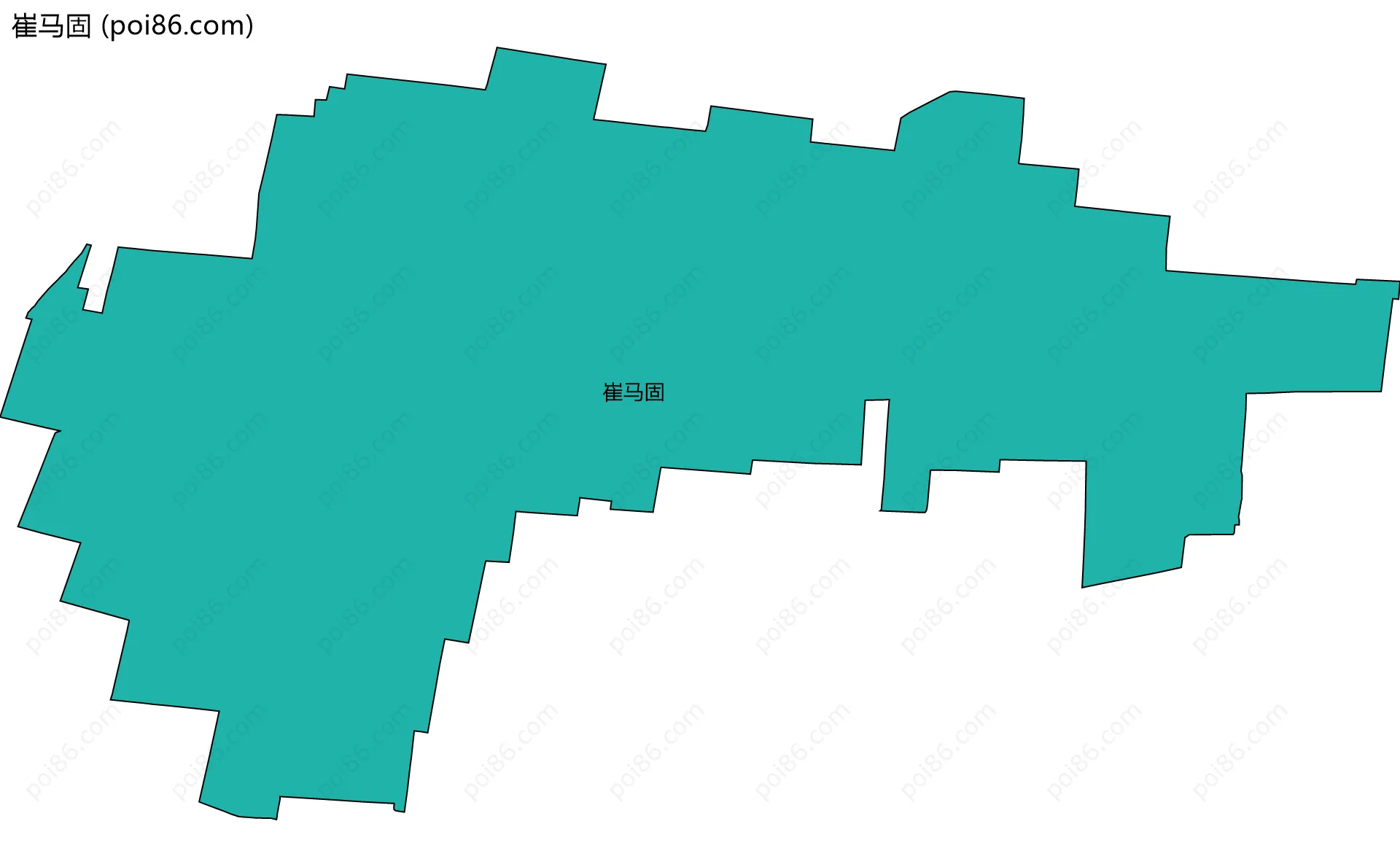 崔马固边界地图