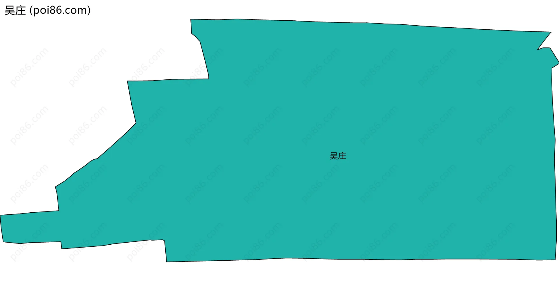 吴庄边界地图
