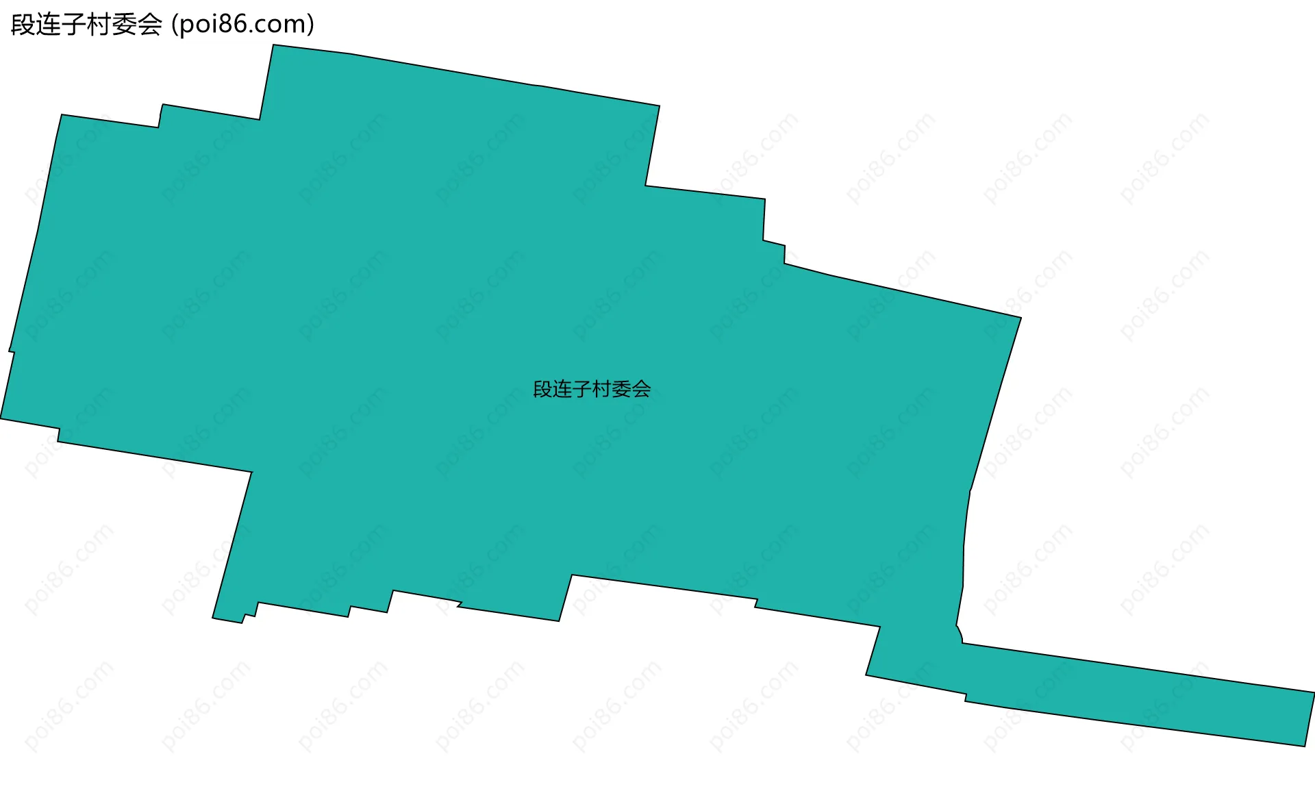 段连子村委会边界地图