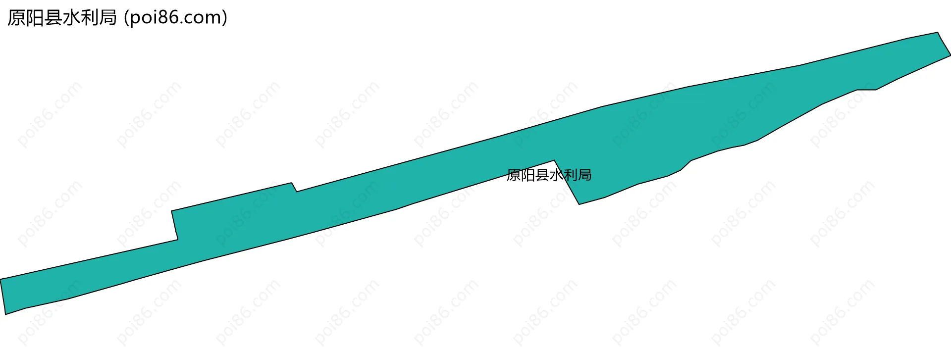 原阳县水利局边界地图