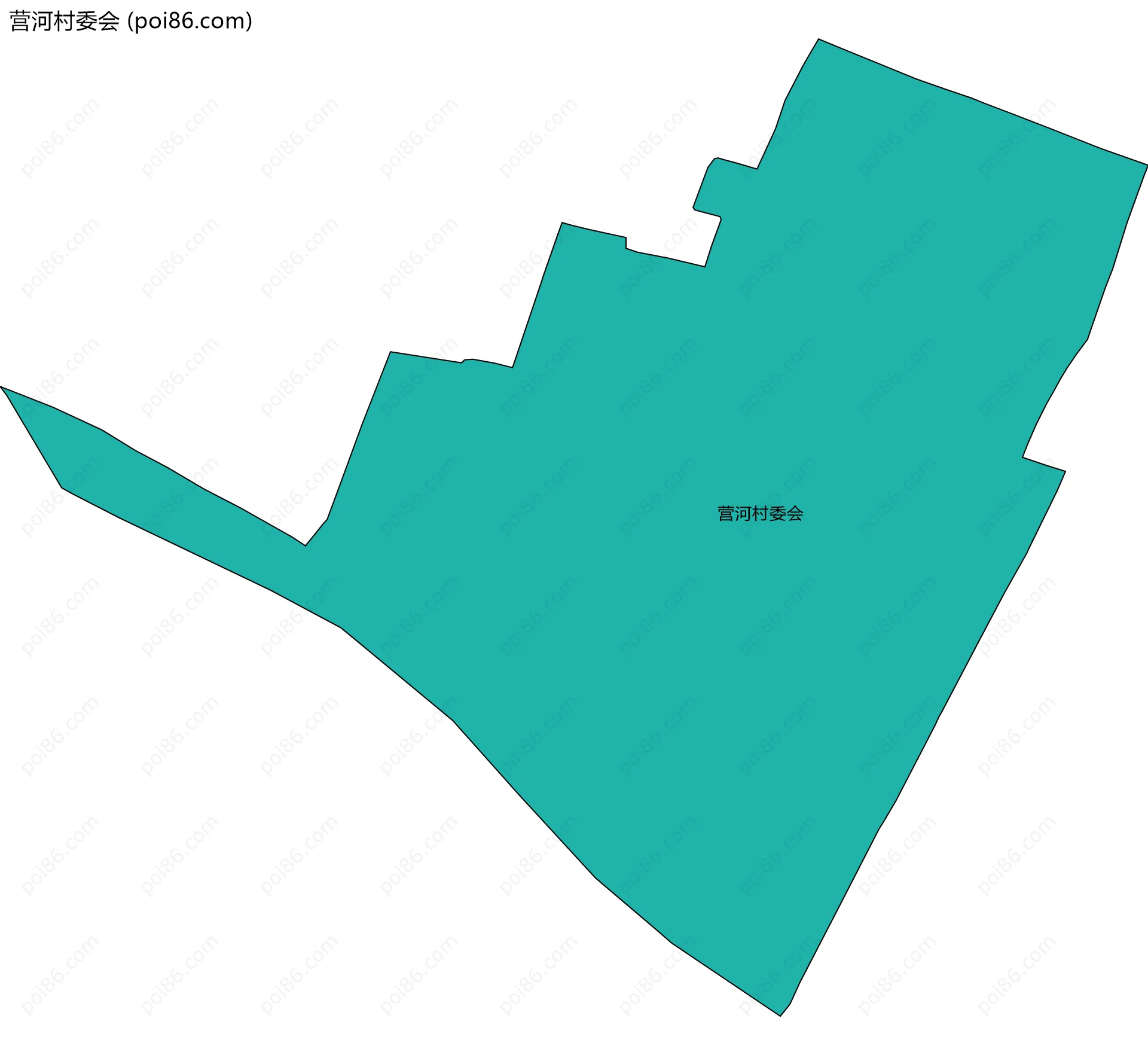 营河村委会边界地图