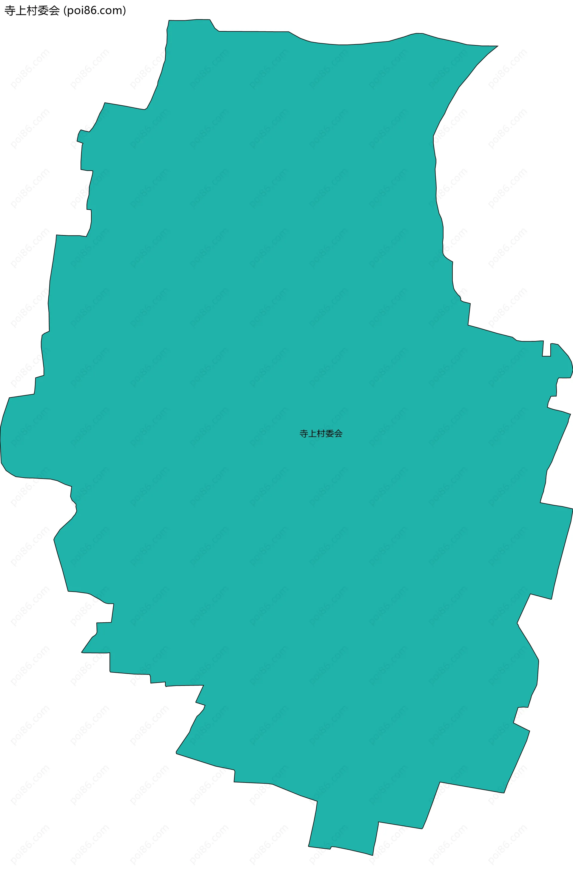 寺上村委会边界地图