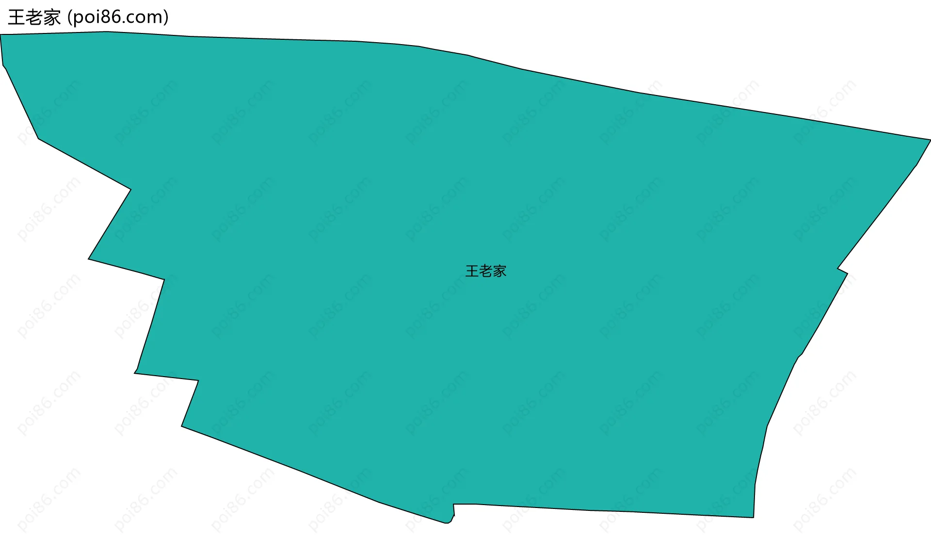王老家边界地图