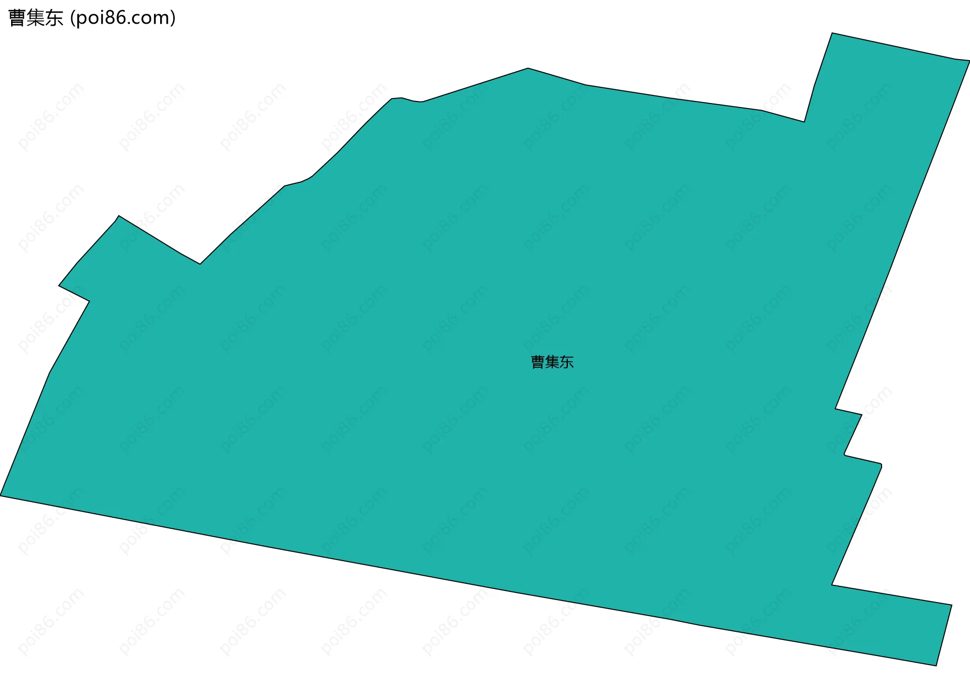 曹集东边界地图