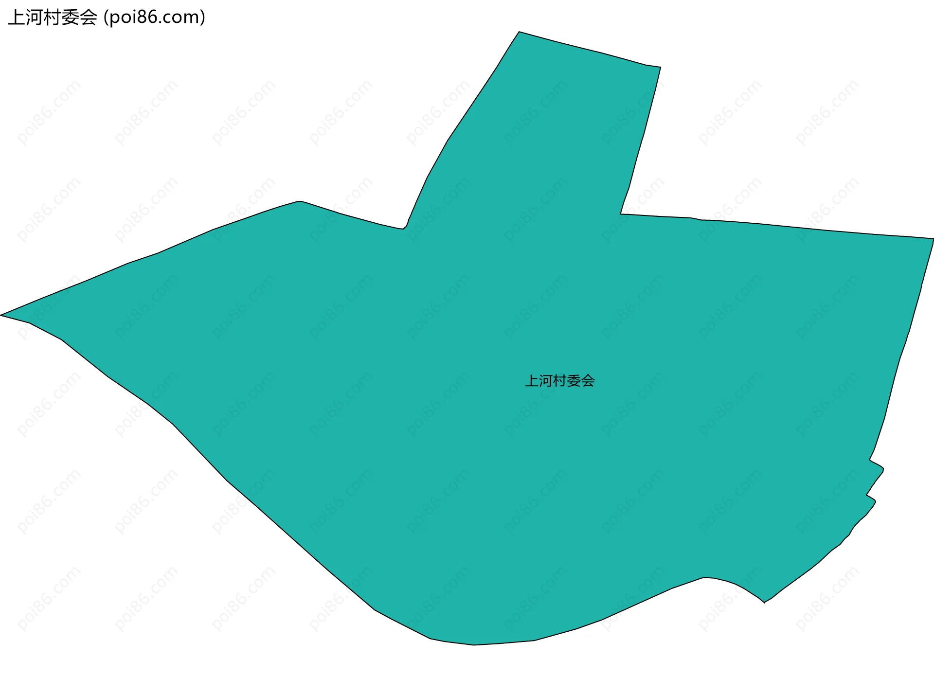 上河村委会边界地图