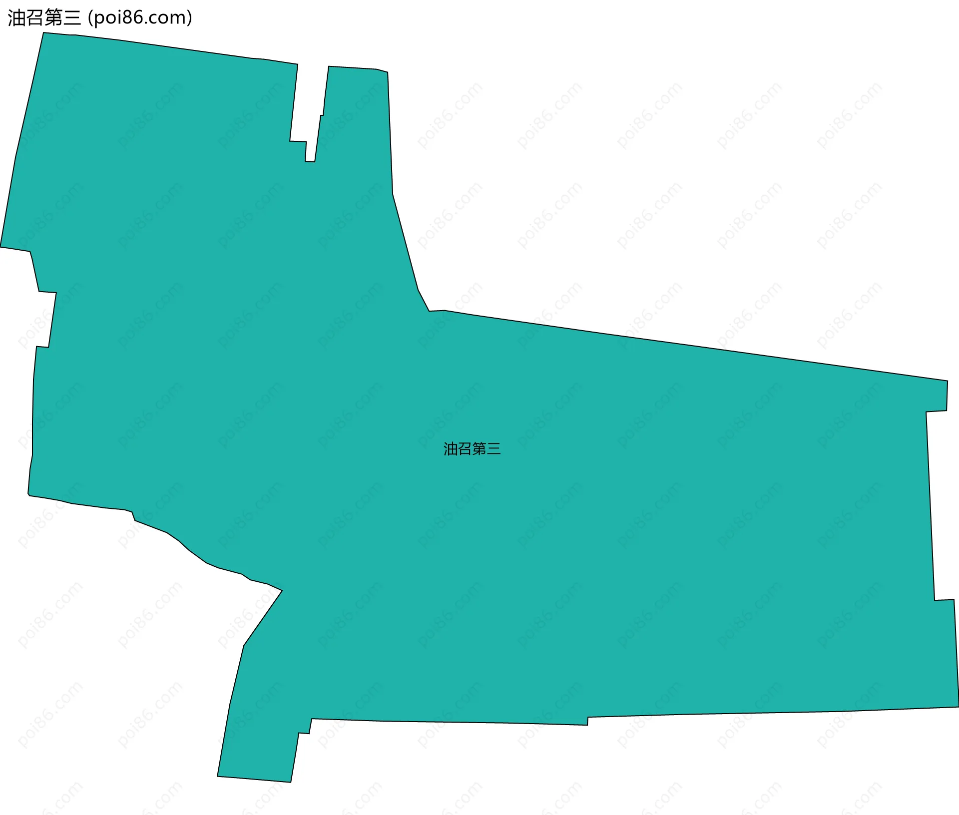 油召第三边界地图