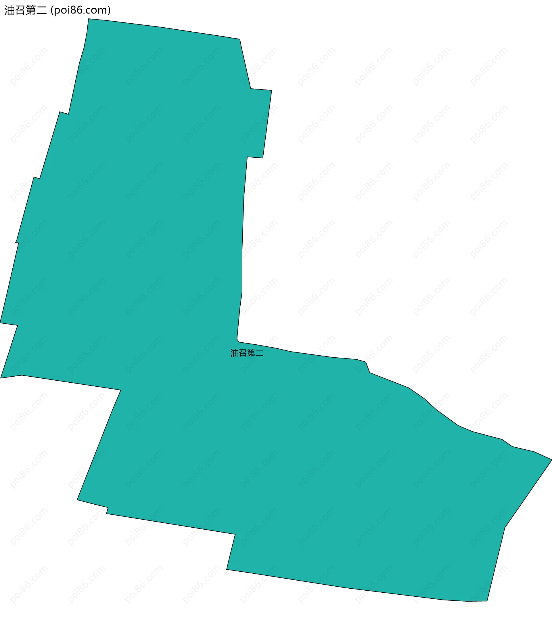 油召第二边界地图