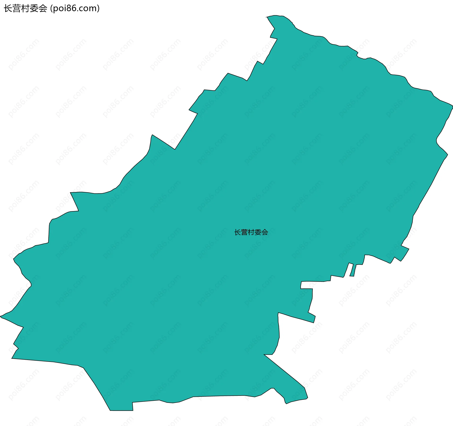 长营村委会边界地图