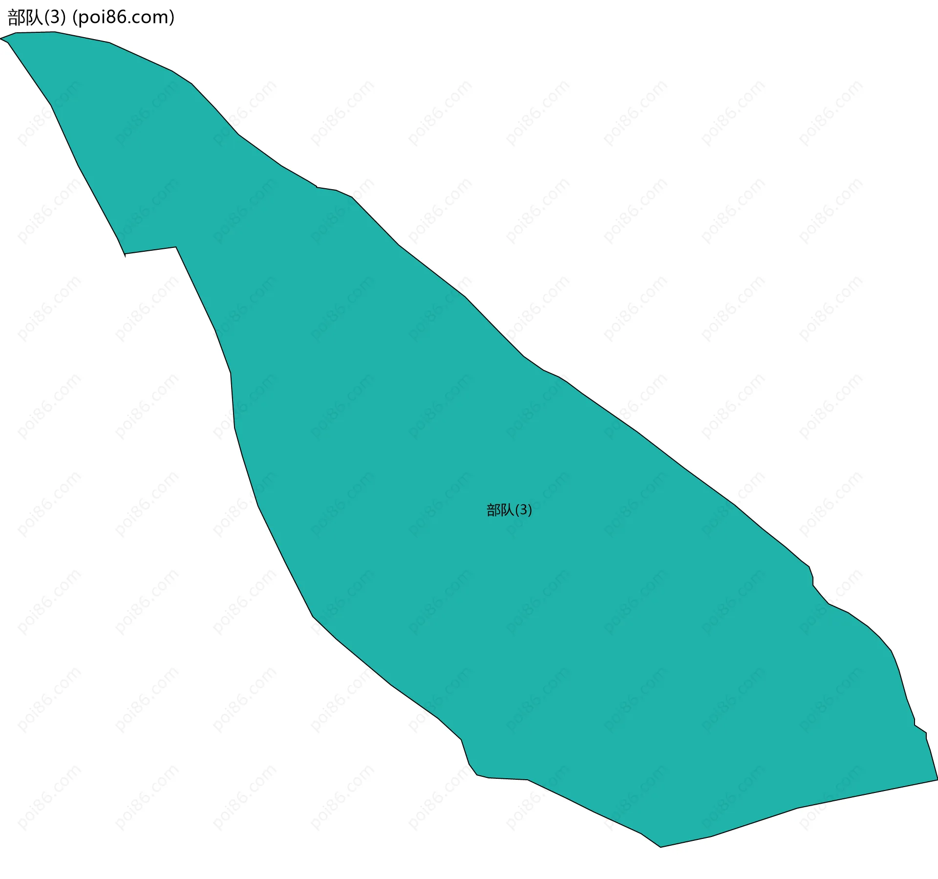 部队(3)边界地图