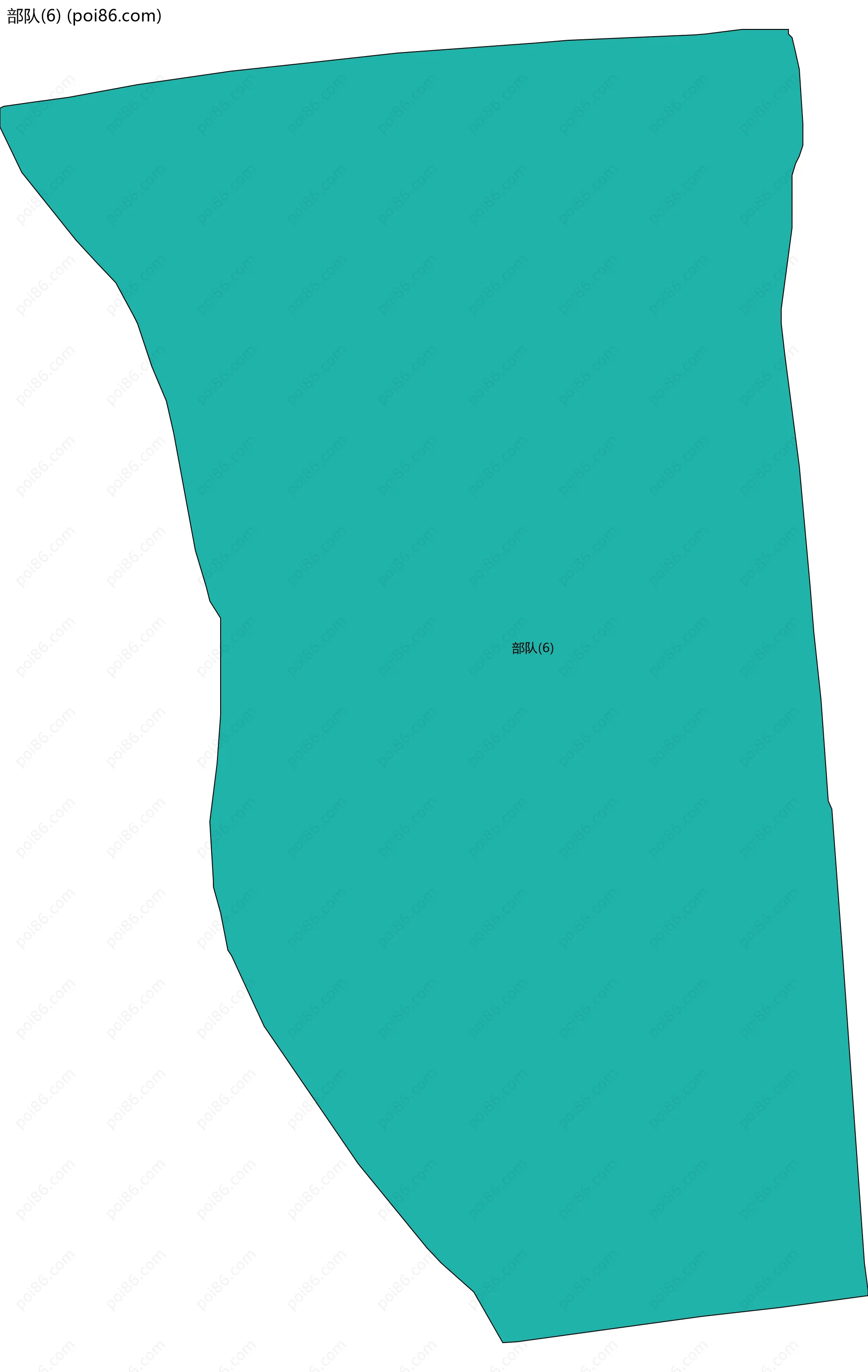 部队(6)边界地图