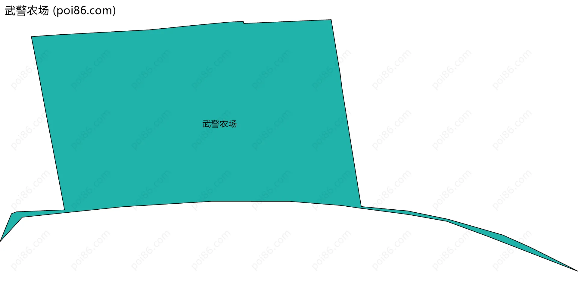 武警农场边界地图