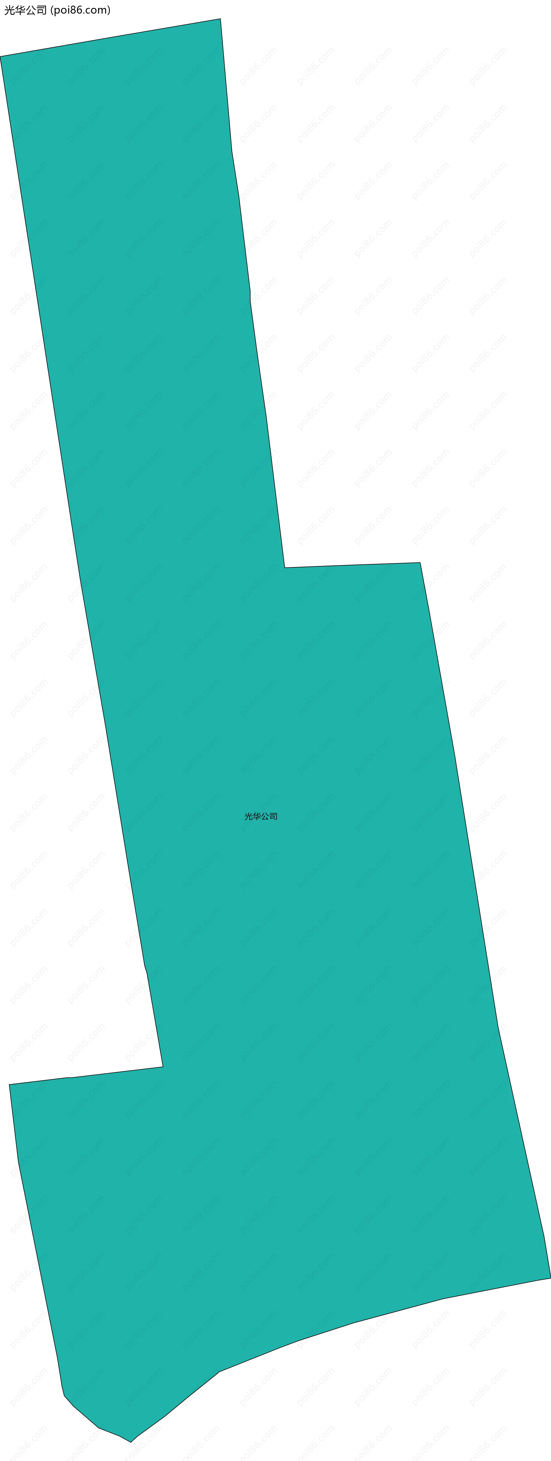 光华公司边界地图