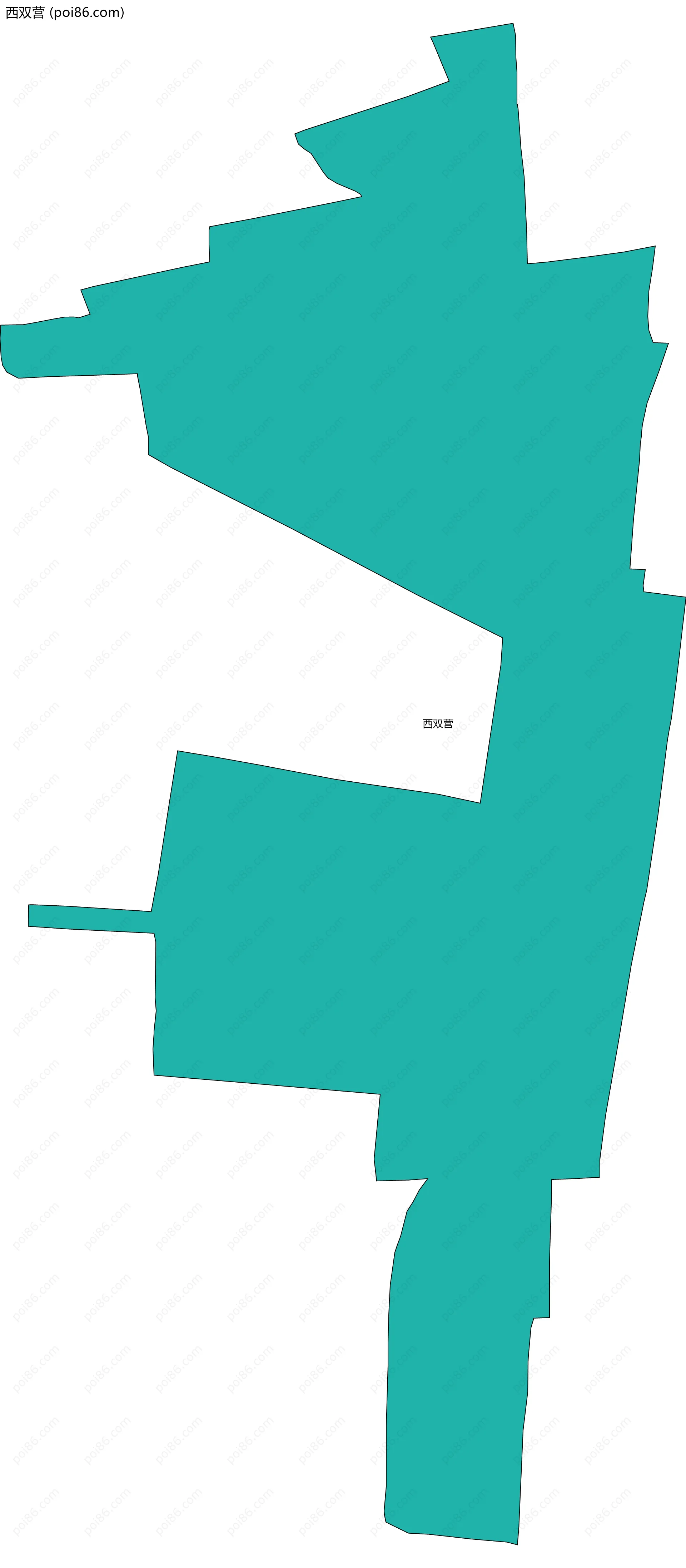 西双营边界地图