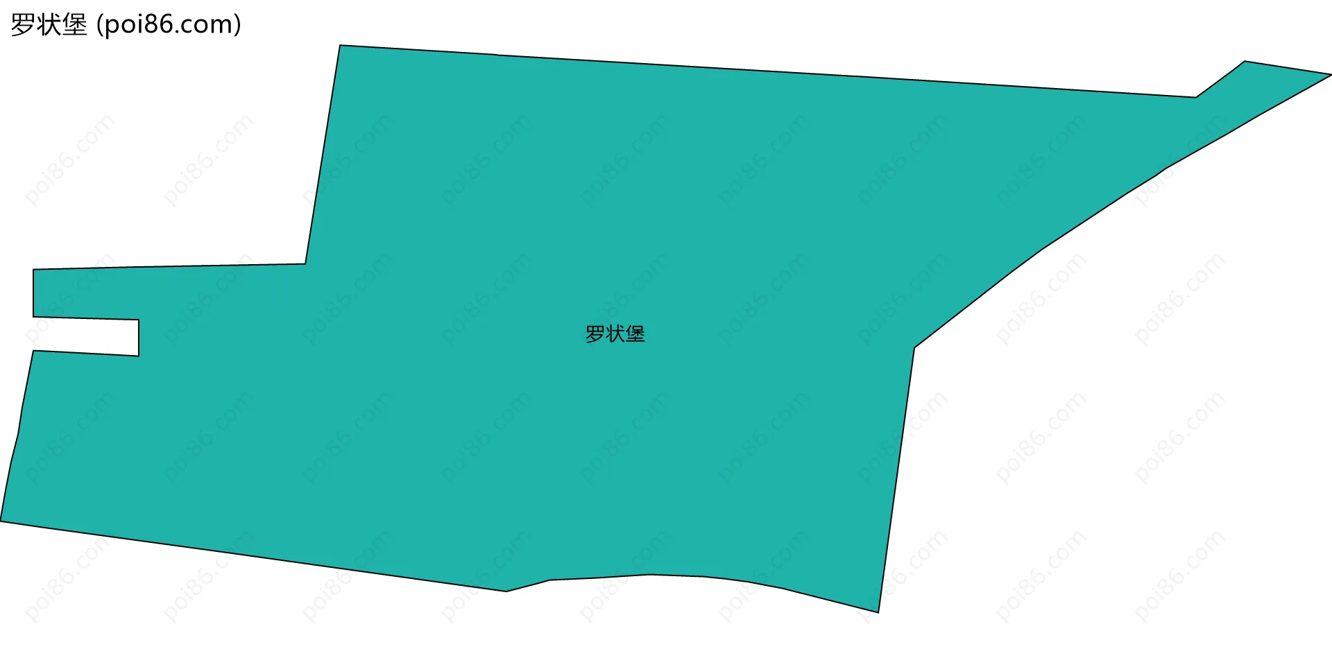 罗状堡边界地图