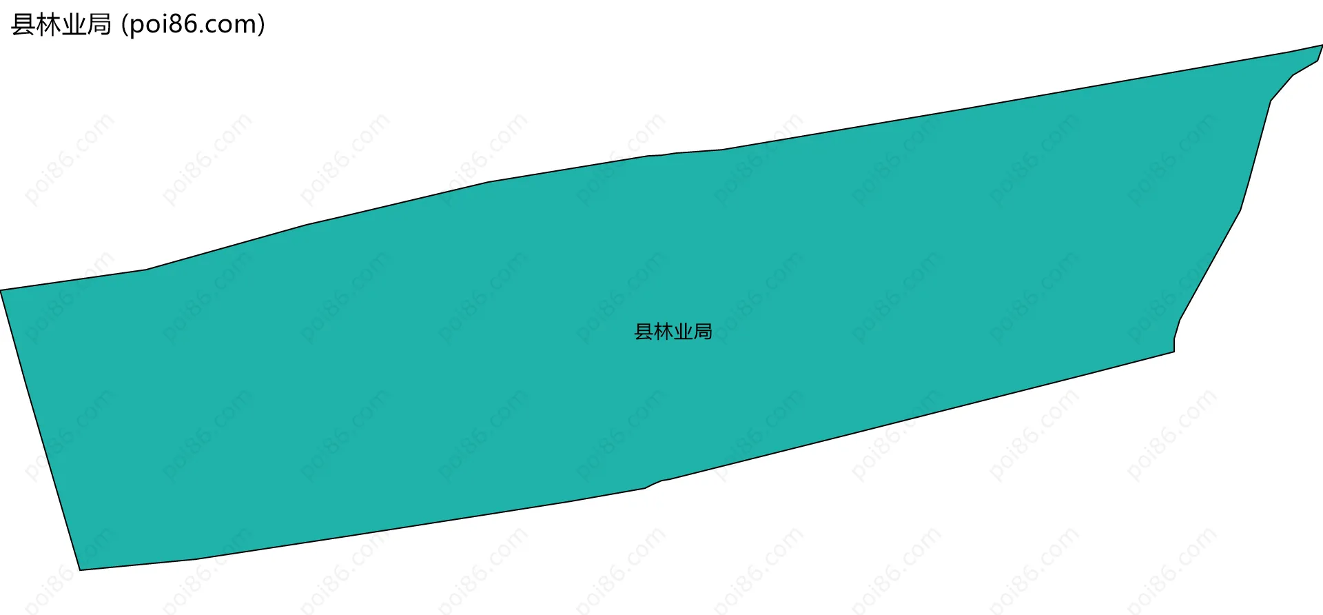 县林业局边界地图