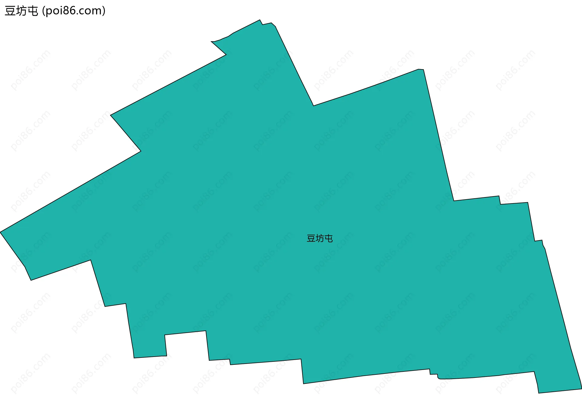 豆坊屯边界地图