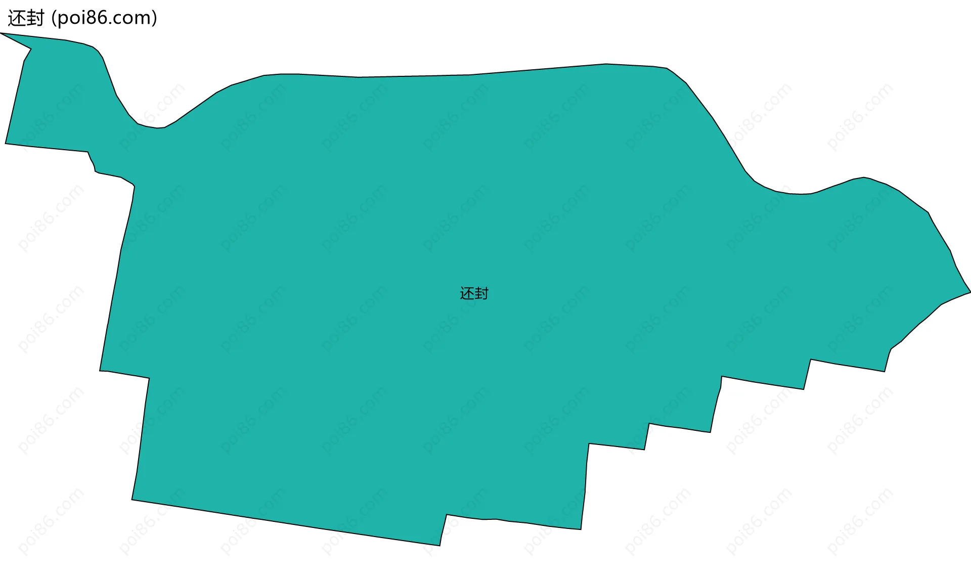 还封边界地图