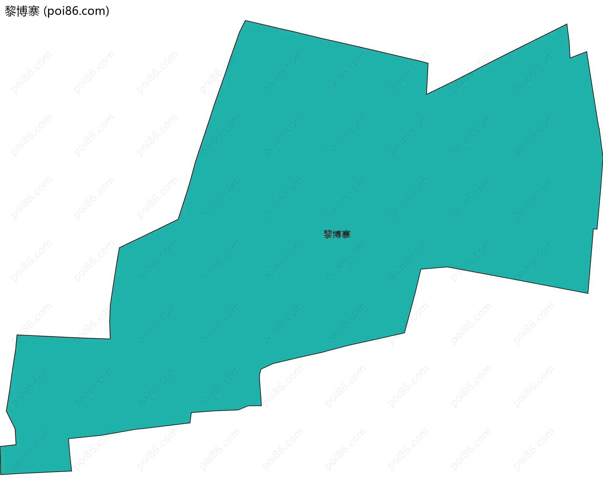 黎博寨边界地图
