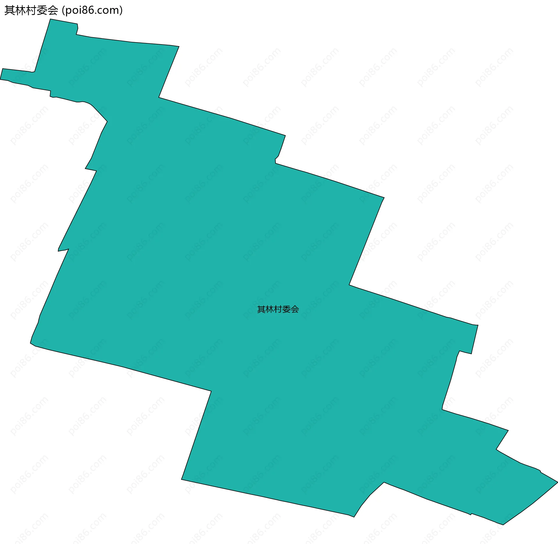 其林村委会边界地图