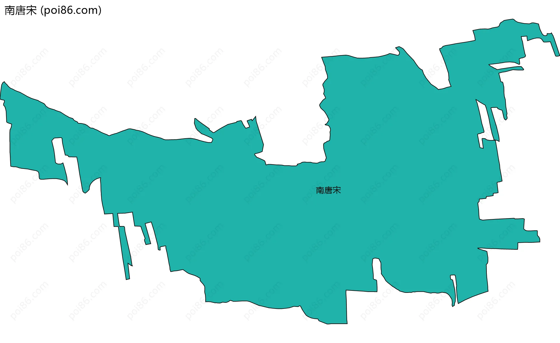 南唐宋边界地图