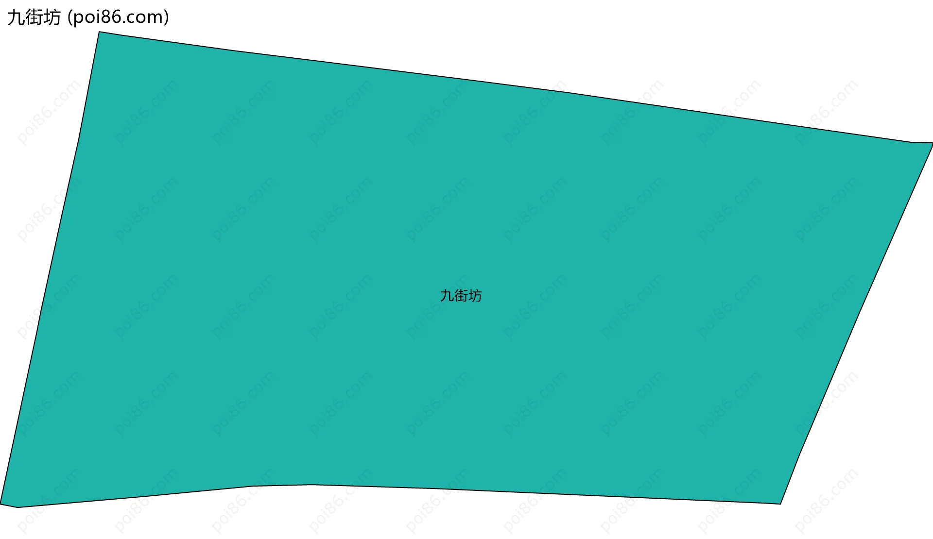 九街坊边界地图